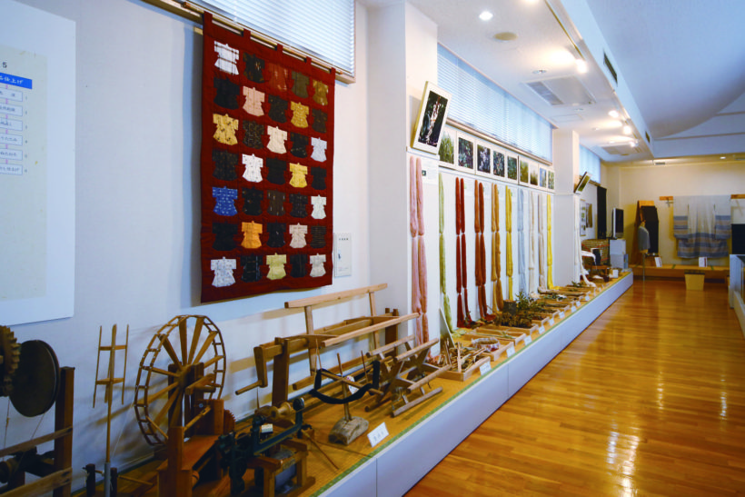 久米島紬の染め織り体験 1