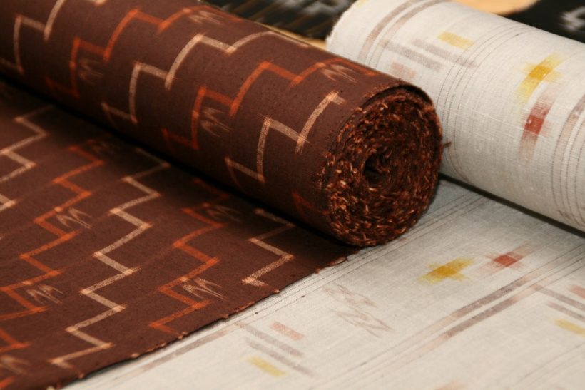 久米島紬の染め織り体験 6