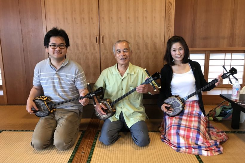伝統芸能三線に触れてみよう！！ 6