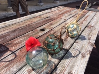 海からの贈り物『浮き球』作り