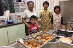 かわいいシェフが、い～っぱい！おやつ教室♪