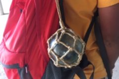 ビー玉好きのご主人、浮き球づくりに挑戦！