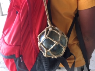 ビー玉好きのご主人、浮き球づくりに挑戦!