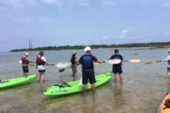 シーカヤック散策