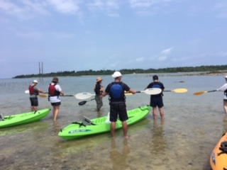 シーカヤック散策