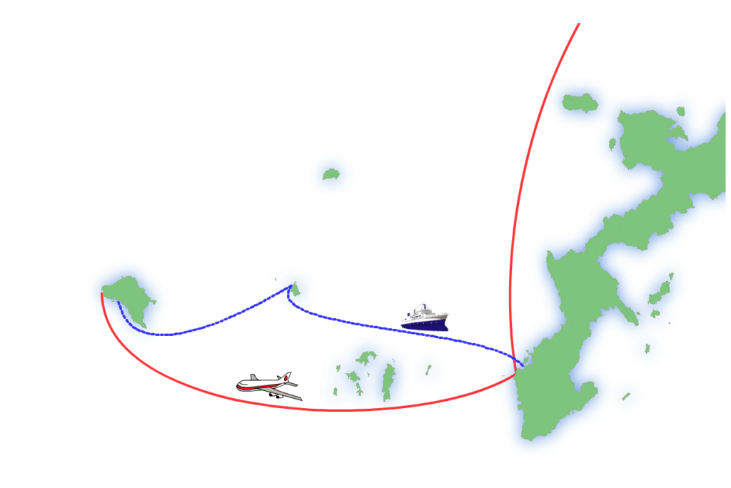 アクセスする地図